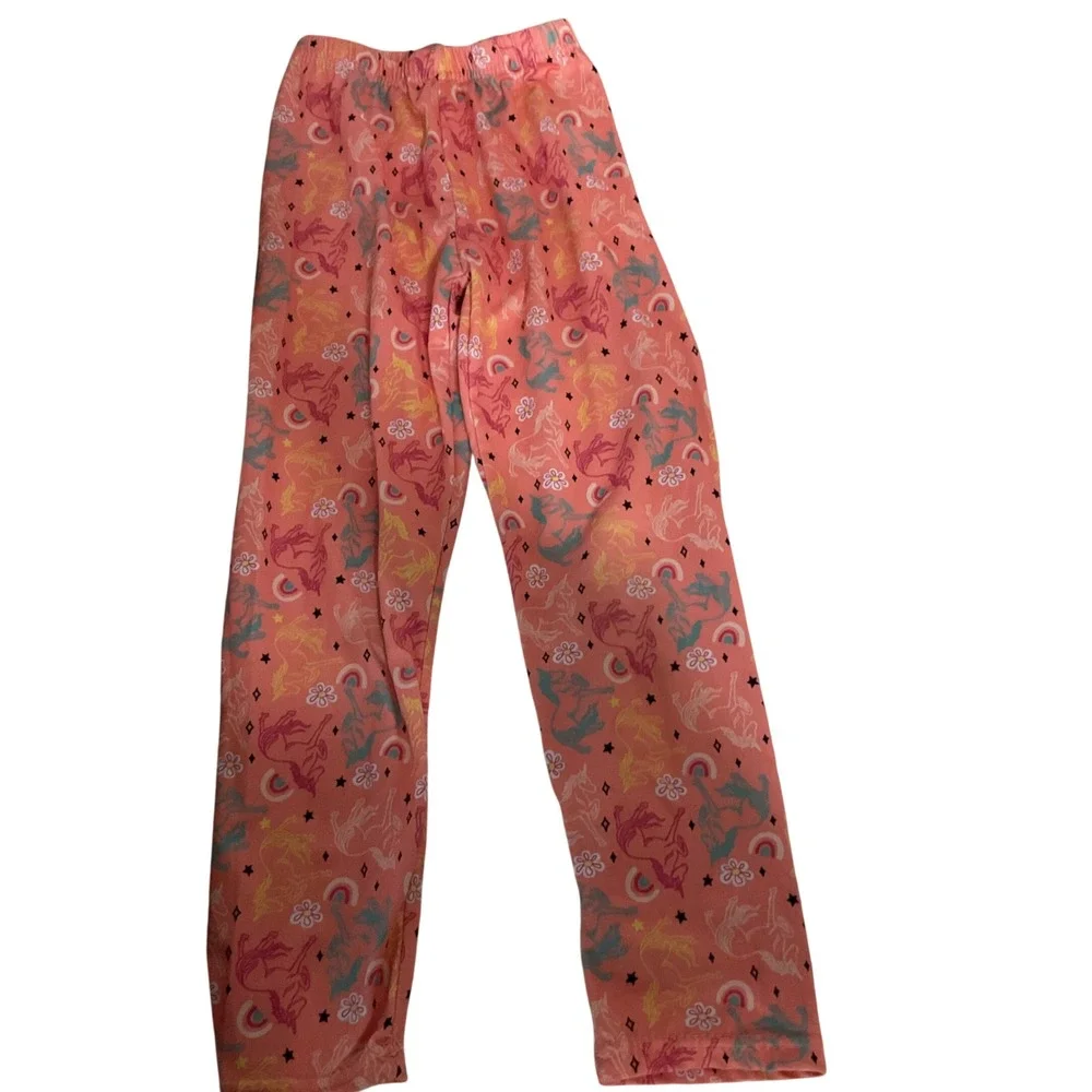 Girls Clothing Bundle Size 5-6 Justice Western Floral Leopard Unicorn 6pc Set